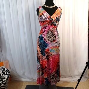 Nani Kai Hawaii Sleeveless Maxi Dress Size: S